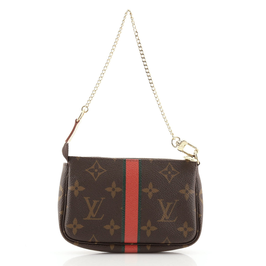 Pochette Accessoires My LV Heritage Monogram Canvas Mini