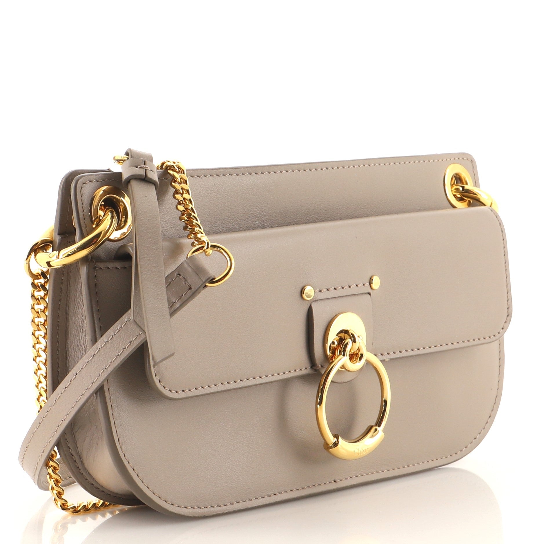 Tess Chain Crossbody Bag Leather Mini