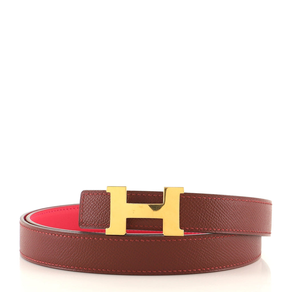 Constance Reversible Belt Leather Thin 90