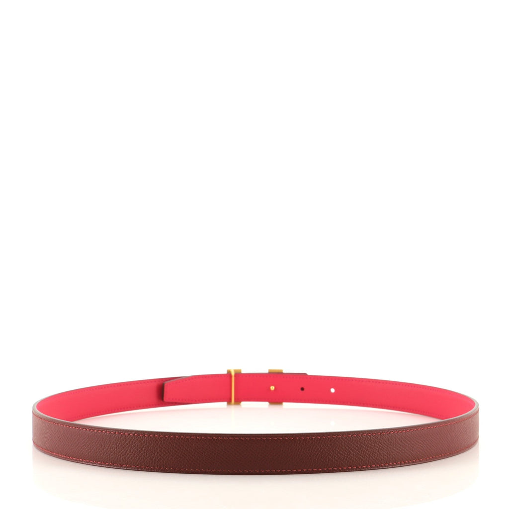 Constance Reversible Belt Leather Thin 90