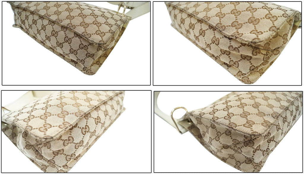 GUCCI GG Canvas Messenger Bag 120841