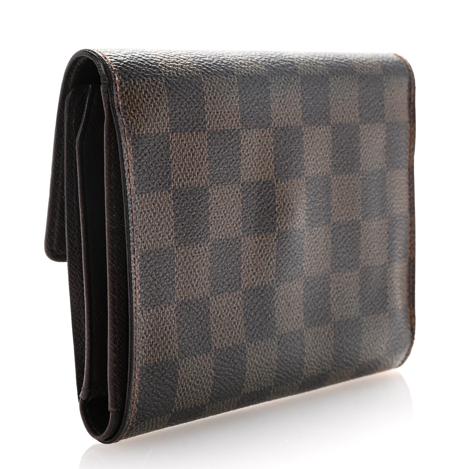 Damier Ebene Porte Tresor Etui Papiers Wallet