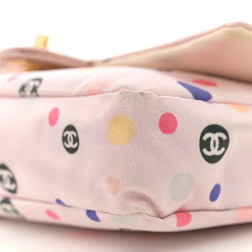 Satin Printed Small Single Flap Mutlicolor