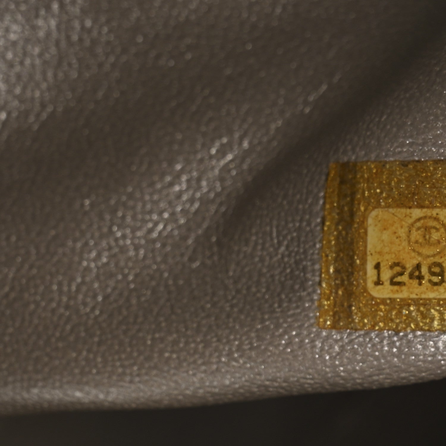 Metallic Lambskin Quilted 2.55 Reissue 226 Flap Silver