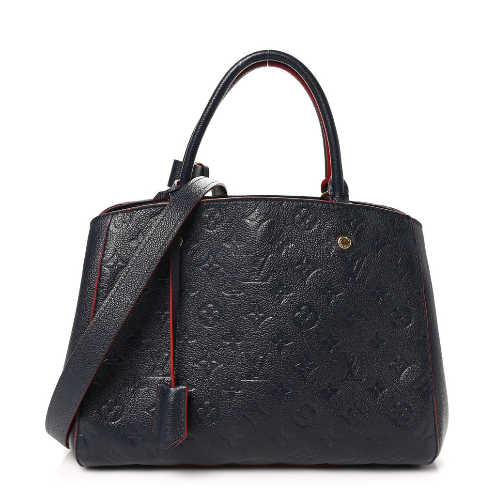 Empreinte Montaigne MM Marine Rouge
