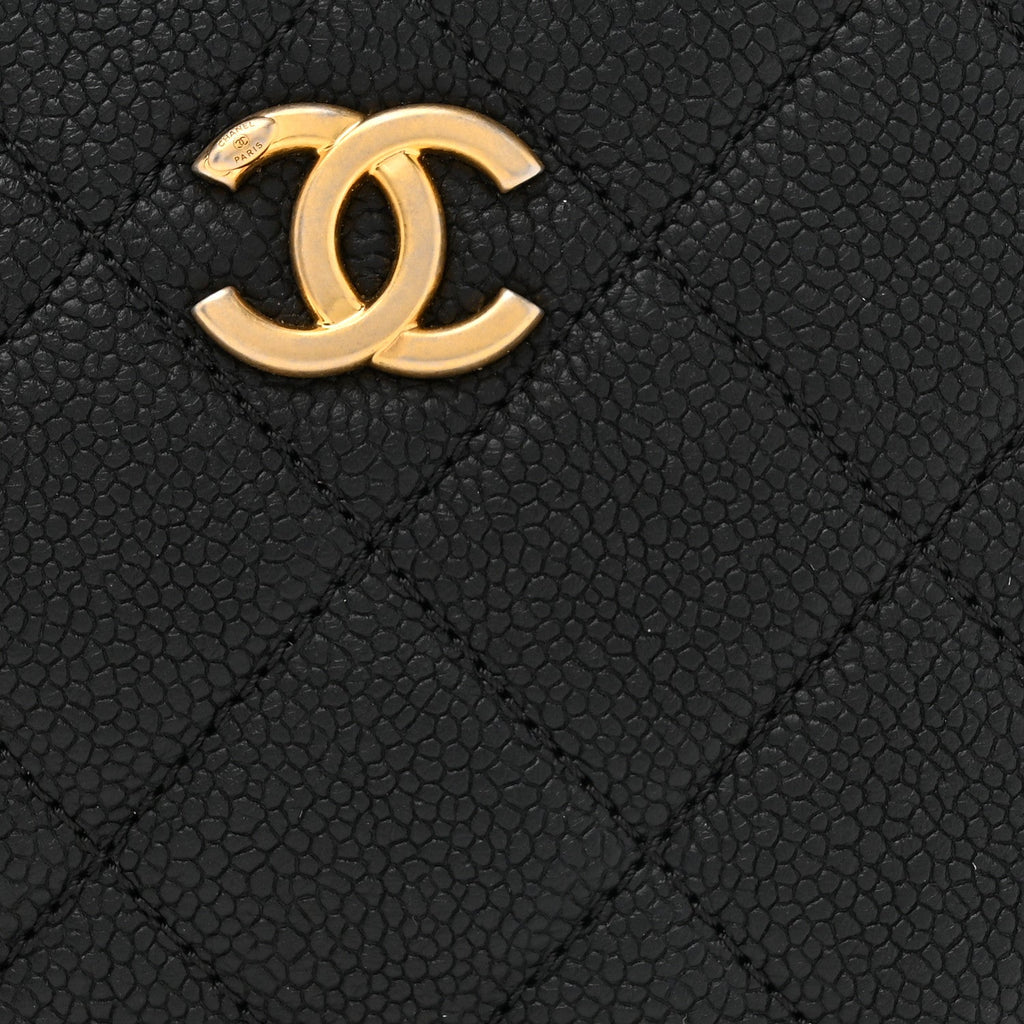 Caviar Waist Bag Black