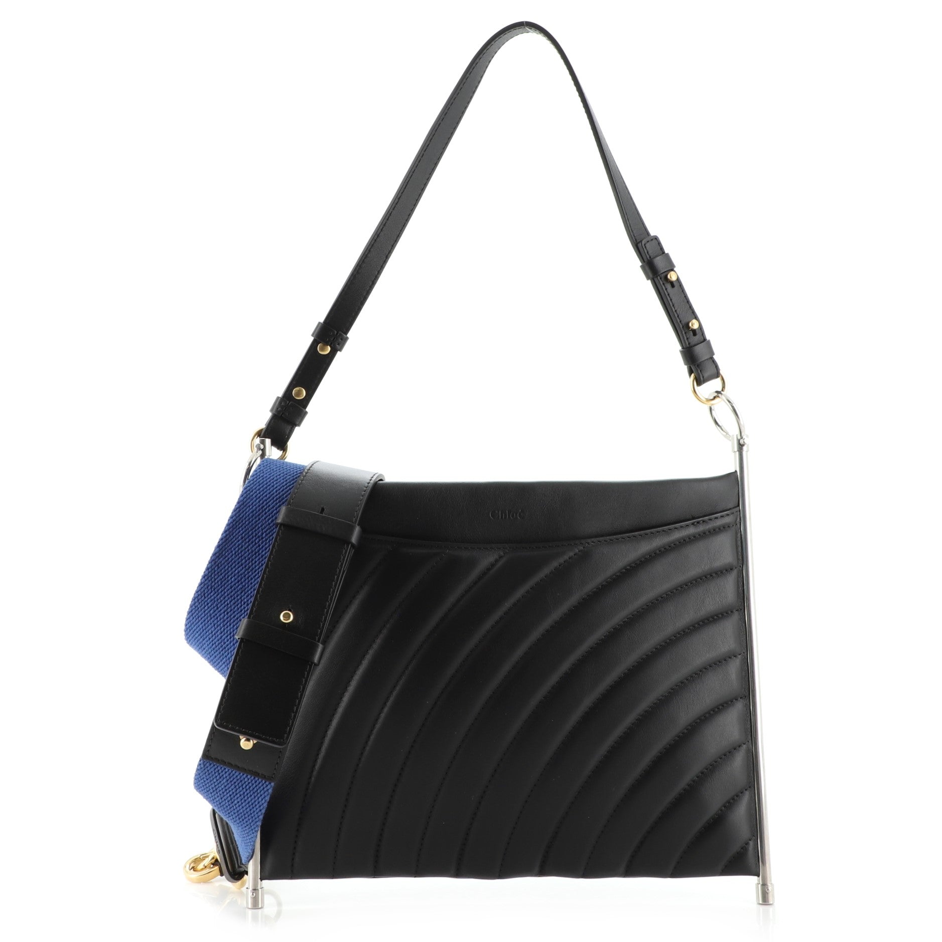 Roy Clutch Quilted Leather Medium