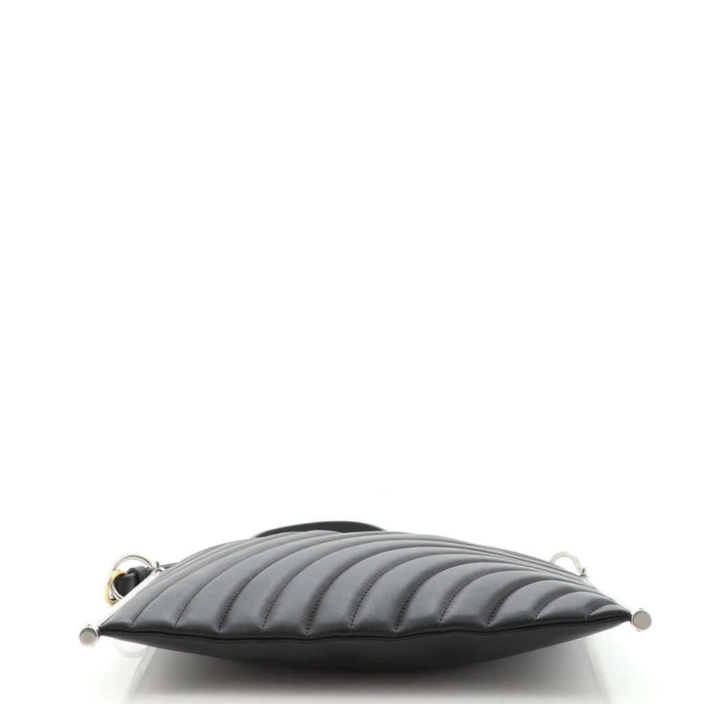 Roy Clutch Quilted Leather Medium