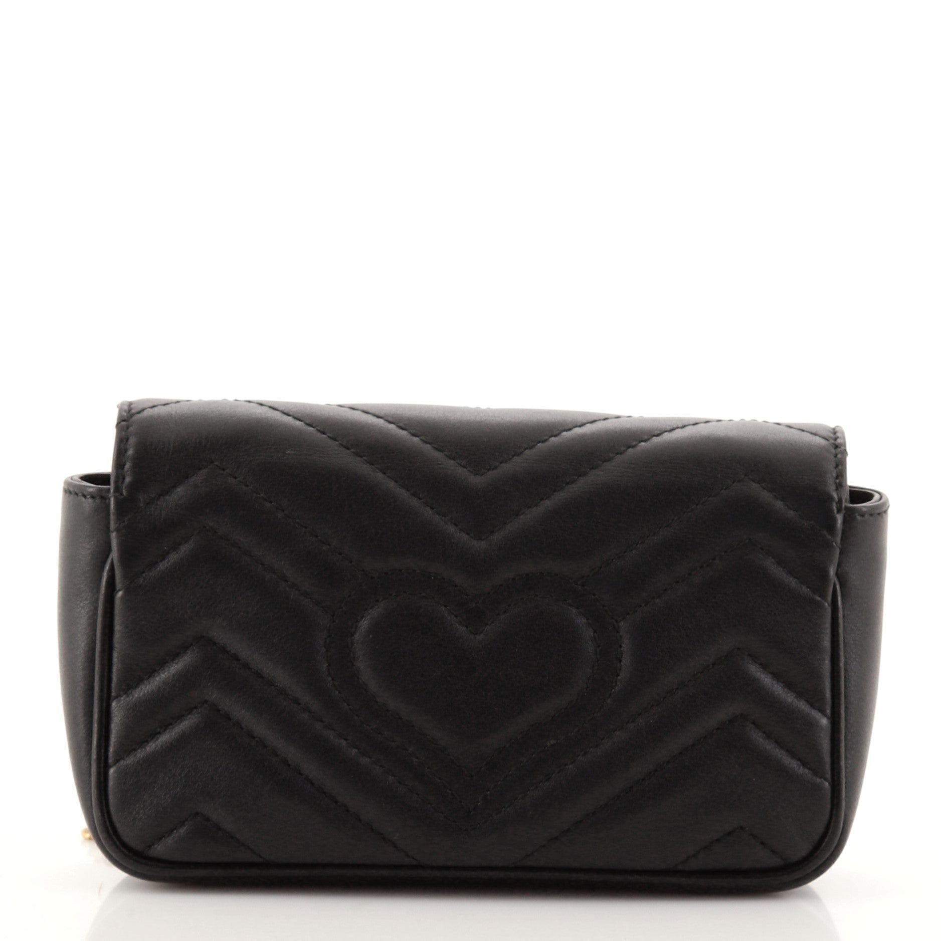 GG Marmont Flap Bag Matelasse Leather Super Mini