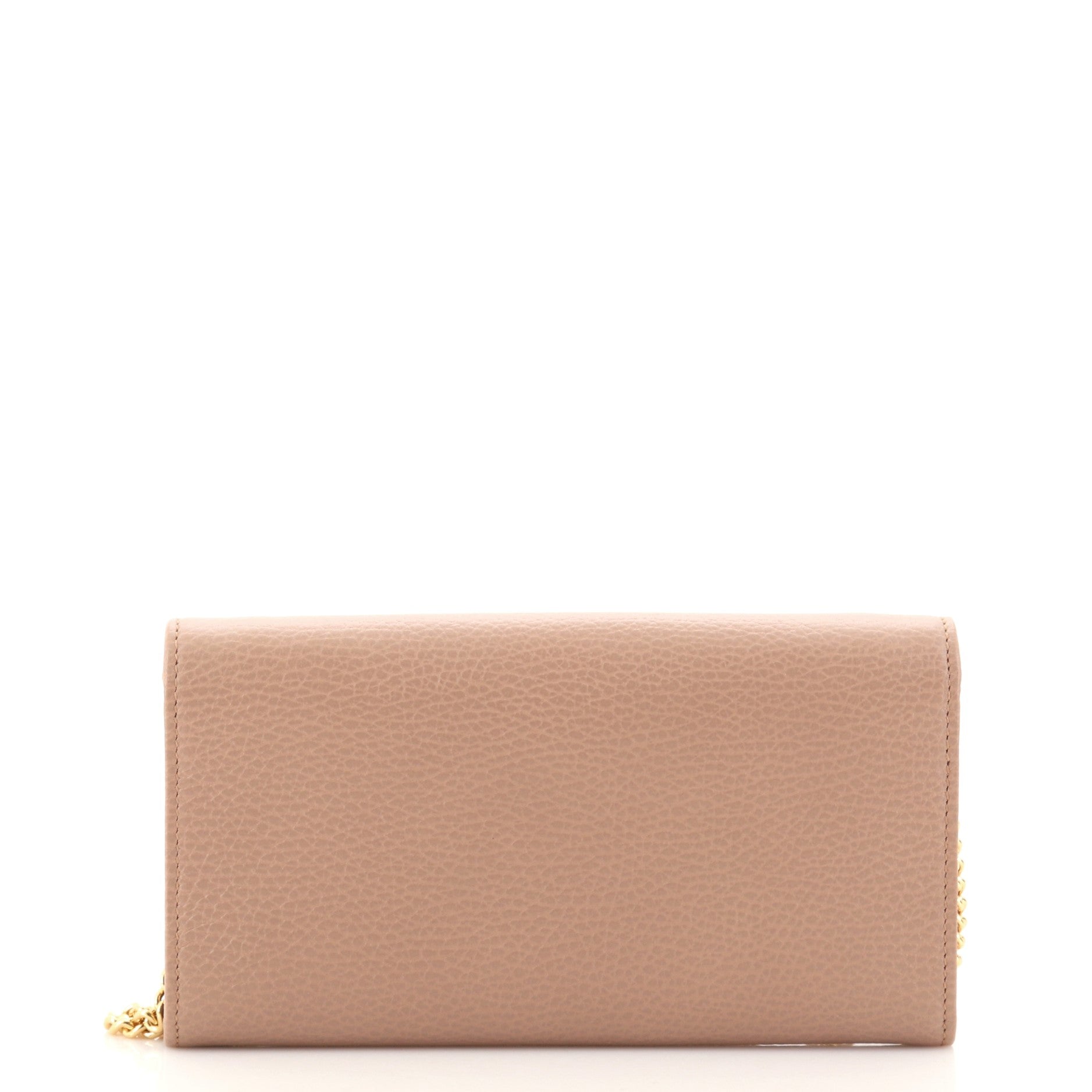 Petite GG Marmont Chain Wallet Leather Mini