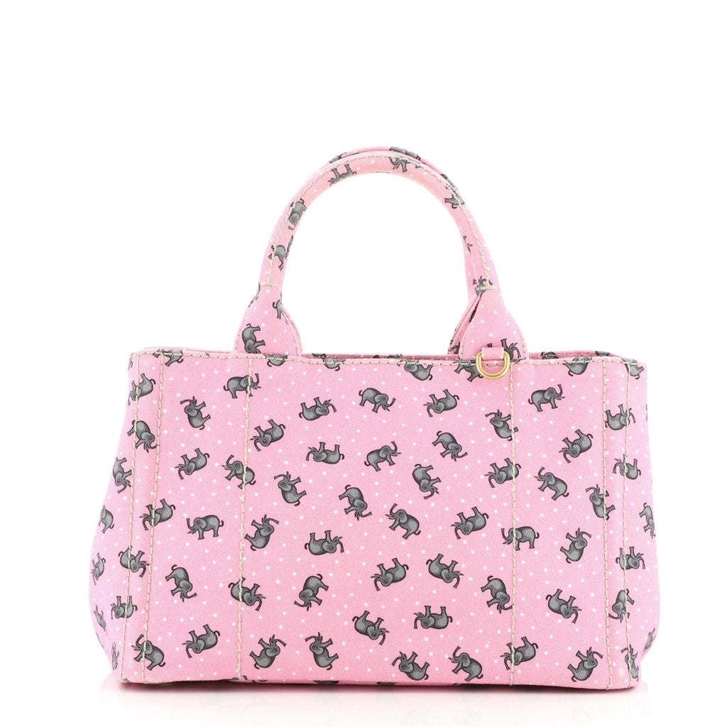 Canapa Convertible Tote Printed Canvas Mini