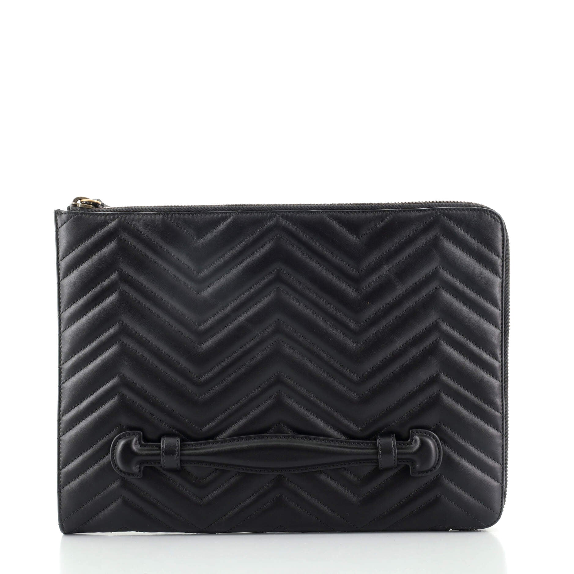 GG Marmont Portfolio Clutch Matelasse Leather