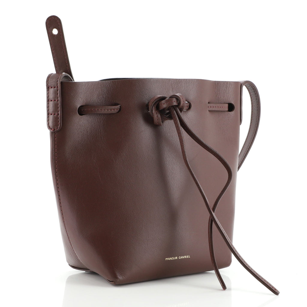 Bucket Bag Leather Mini