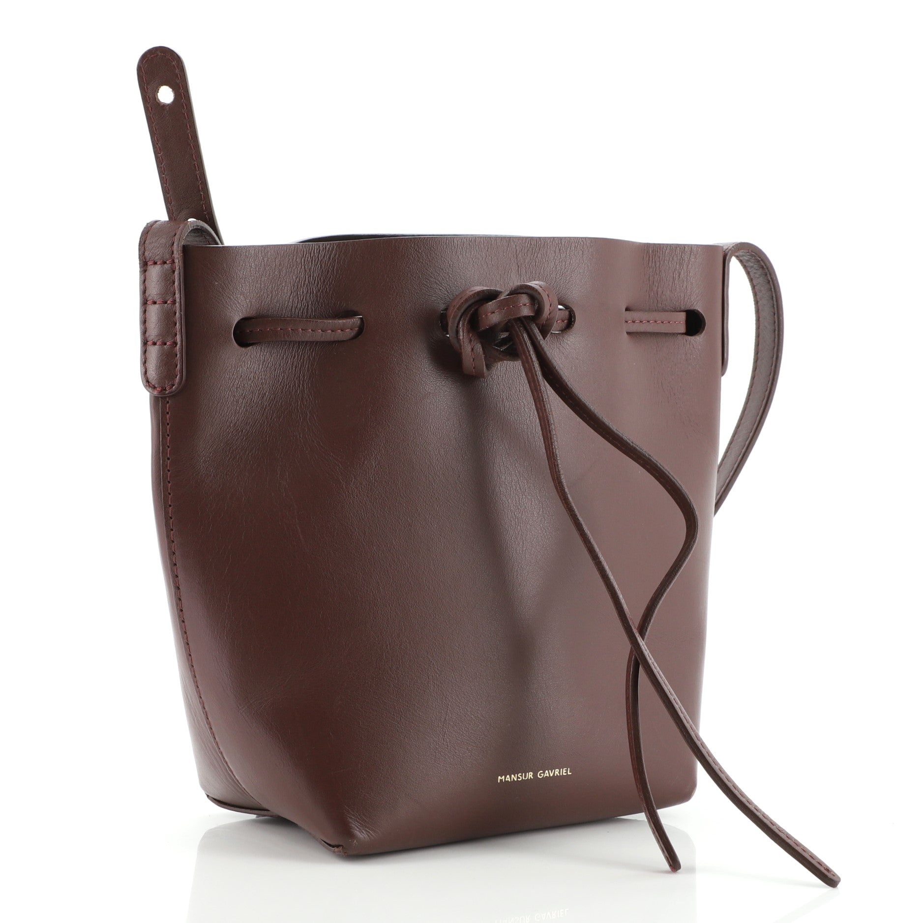 Bucket Bag Leather Mini