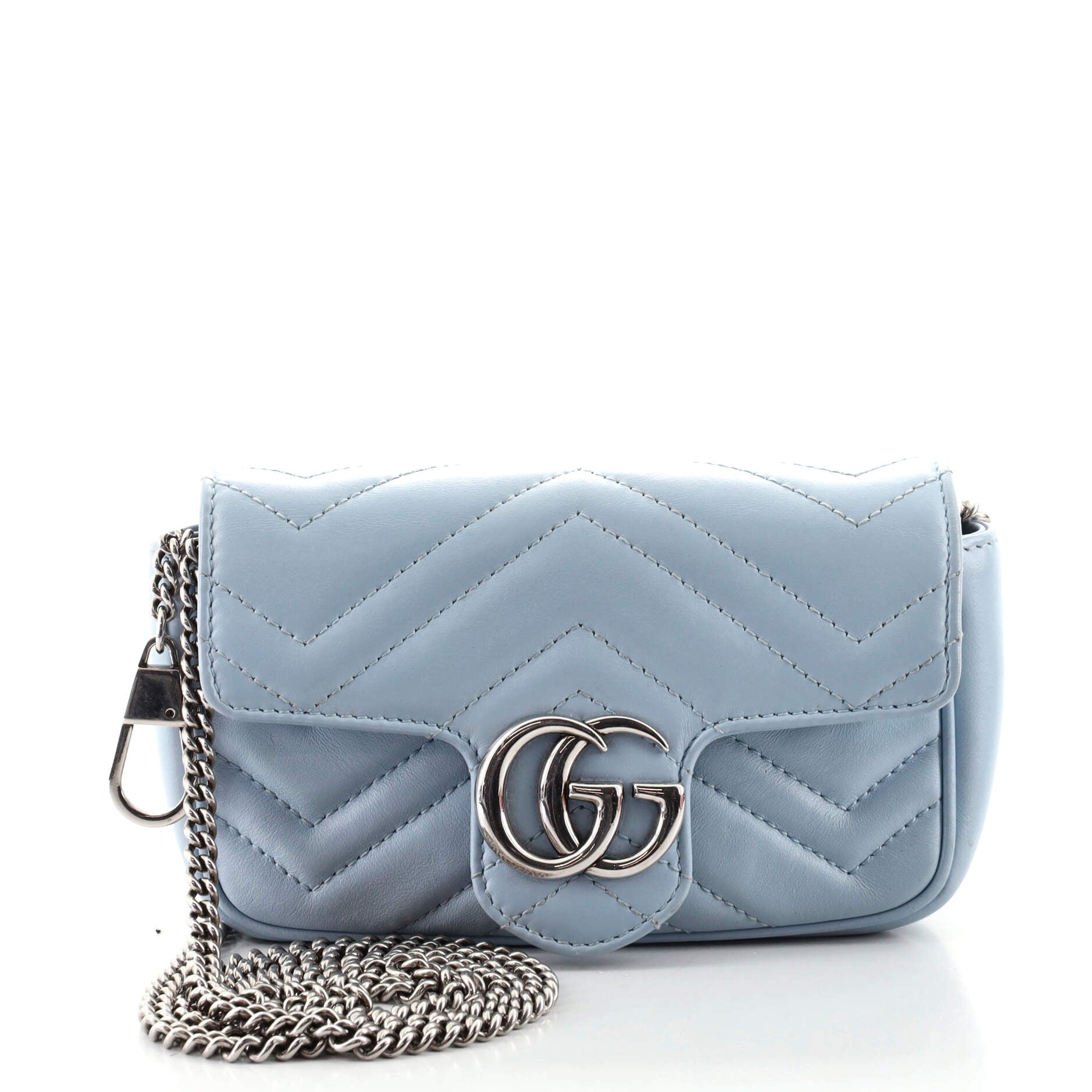 GG Marmont Flap Bag Matelasse Leather Super Mini