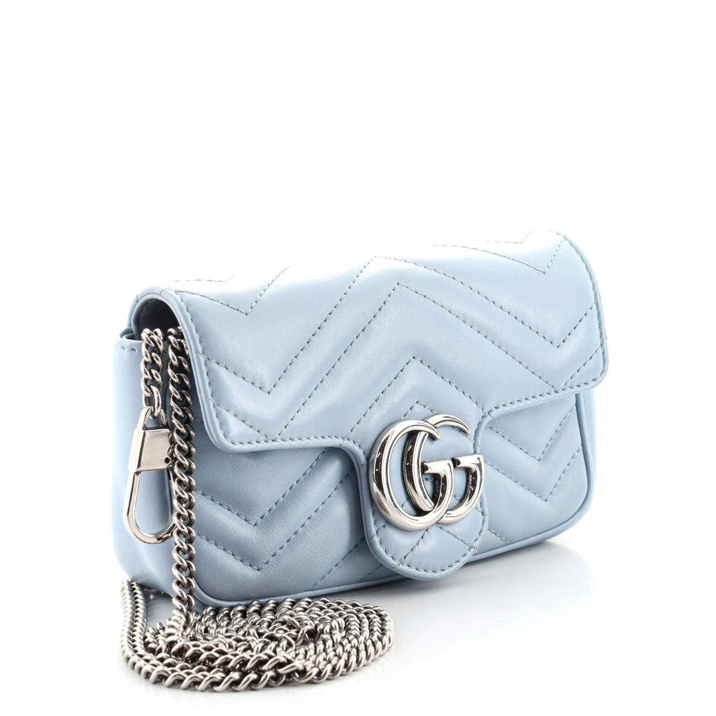 GG Marmont Flap Bag Matelasse Leather Super Mini