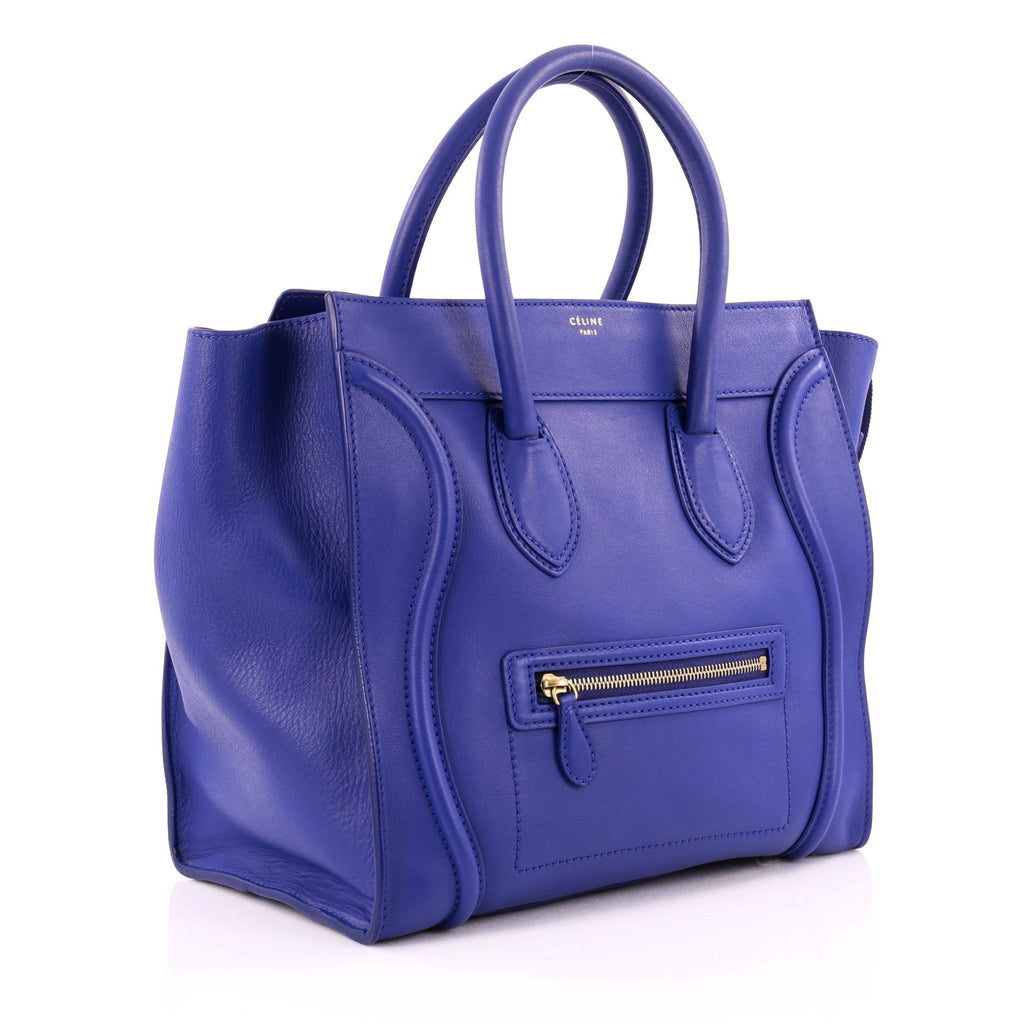 Luggage Handbag Smooth Leather Mini