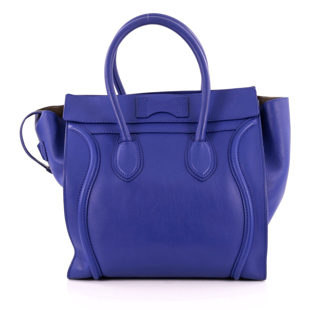 Luggage Handbag Smooth Leather Mini