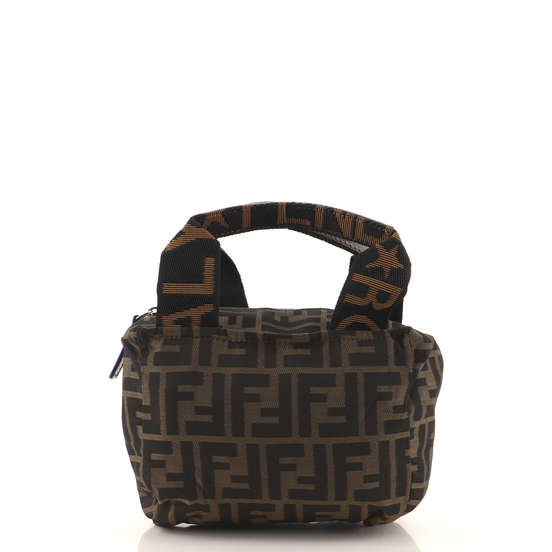 Vintage 1925 Cosmetic Tote Zucca Canvas Mini