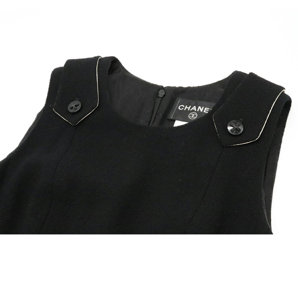 Chanel 100% Wool Dress Dress 06A