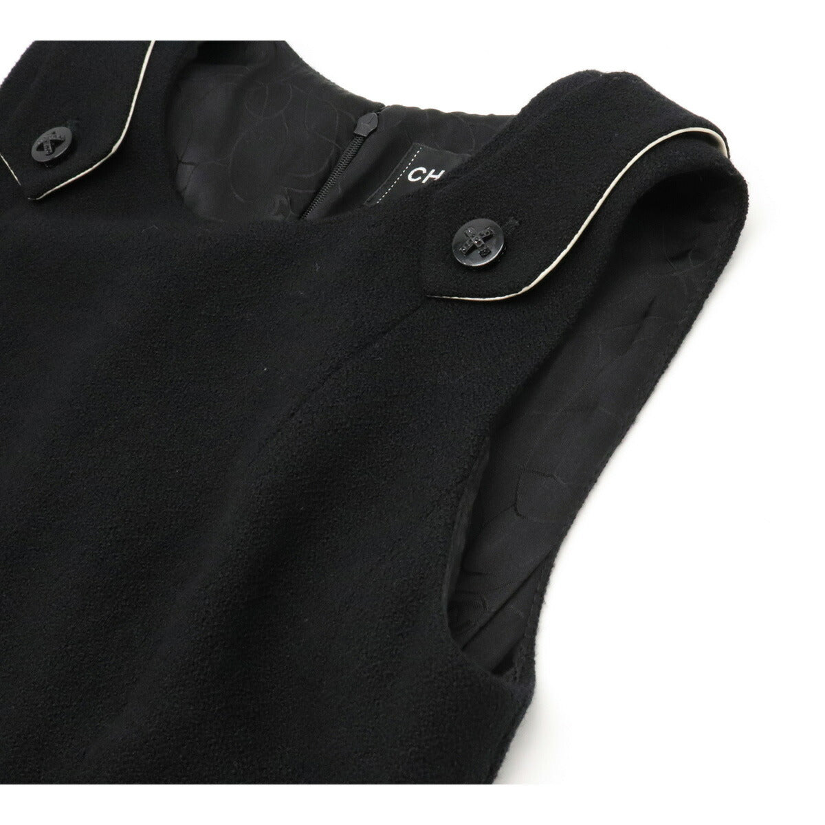 Chanel 100% Wool Dress Dress 06A