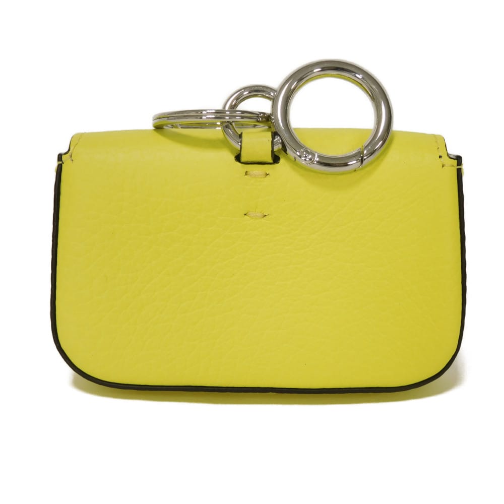 Fendi Micro Bucket Calf Leather Key Holder