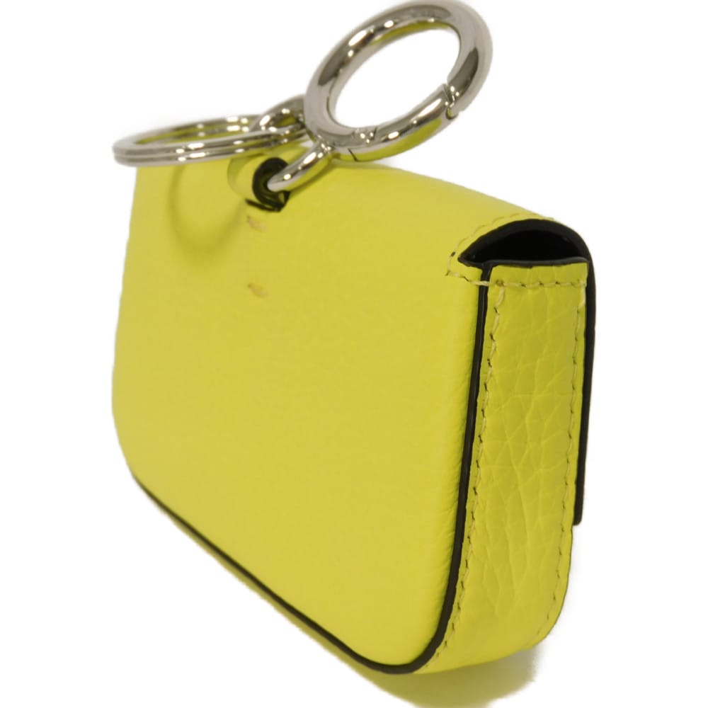 Fendi Micro Bucket Calf Leather Key Holder