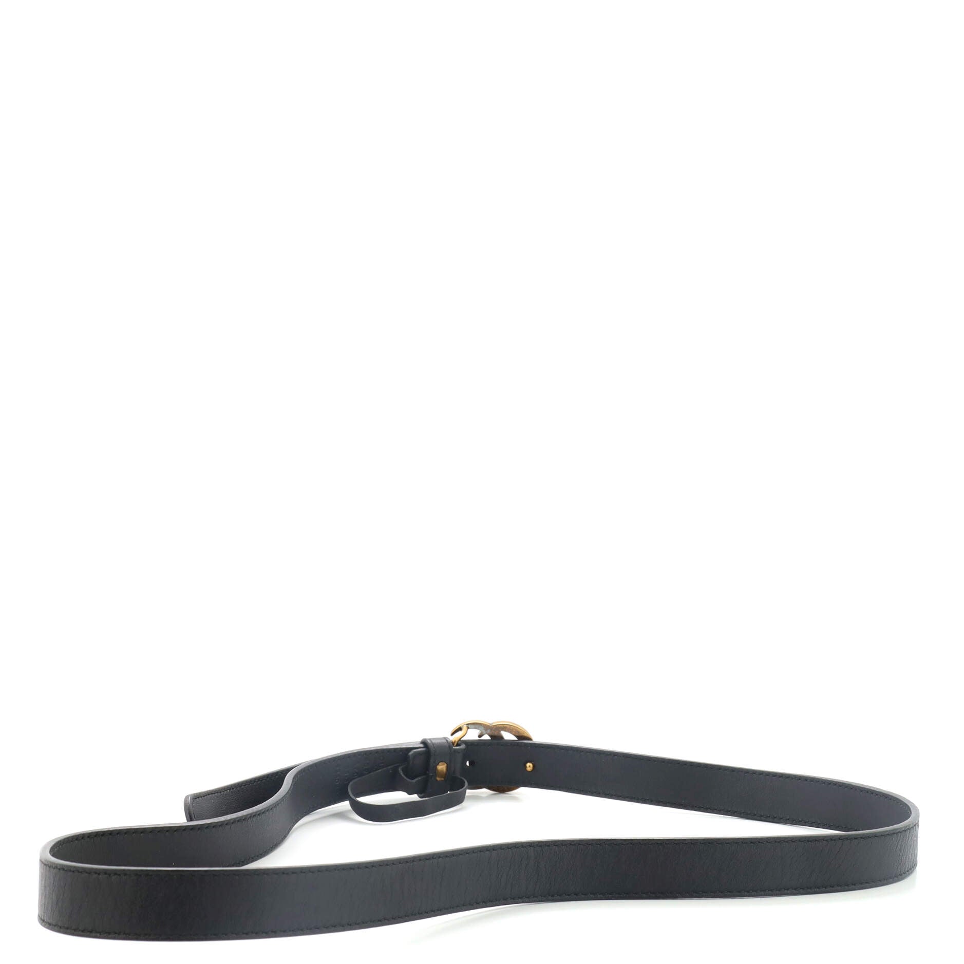 GG Marmont Belt Leather Thin 75