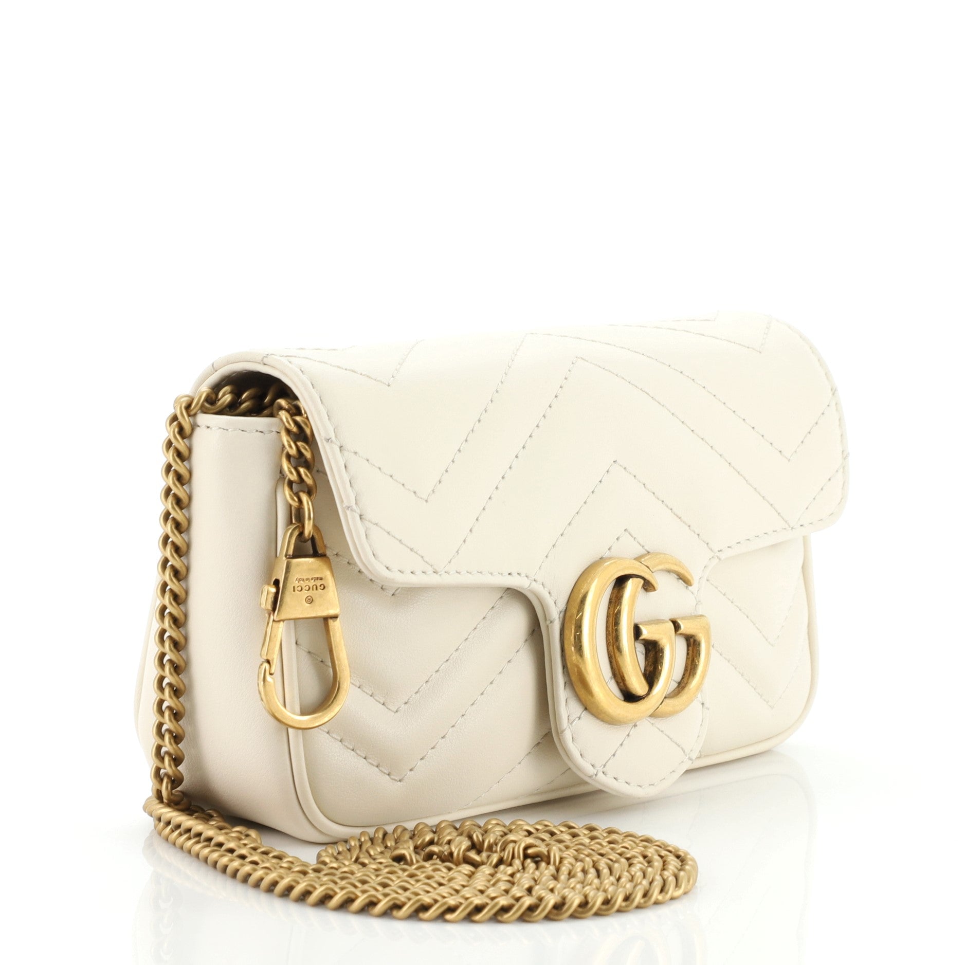 GG Marmont Flap Bag Matelasse Leather Super Mini
