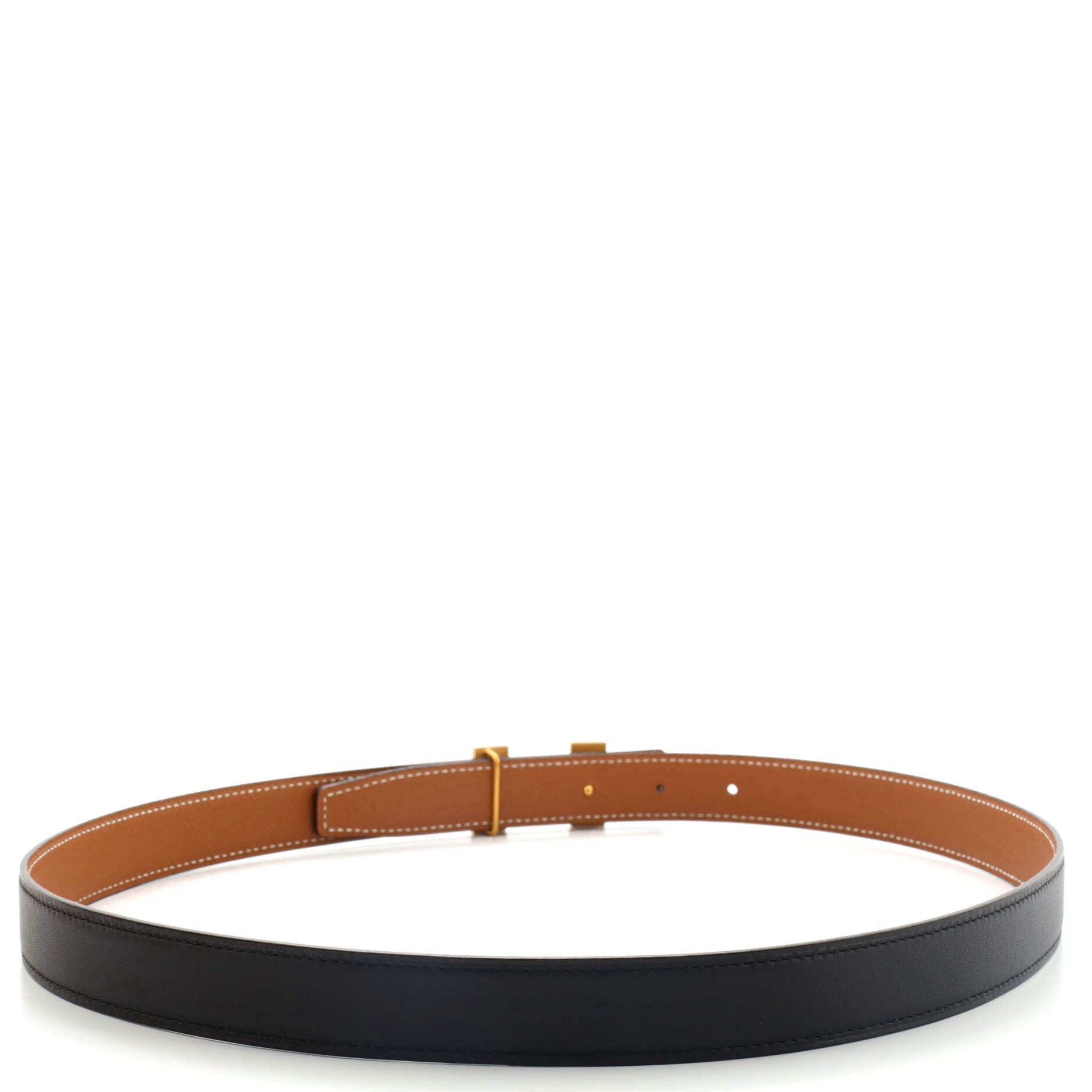 Constance Reversible Belt Leather Thin 85