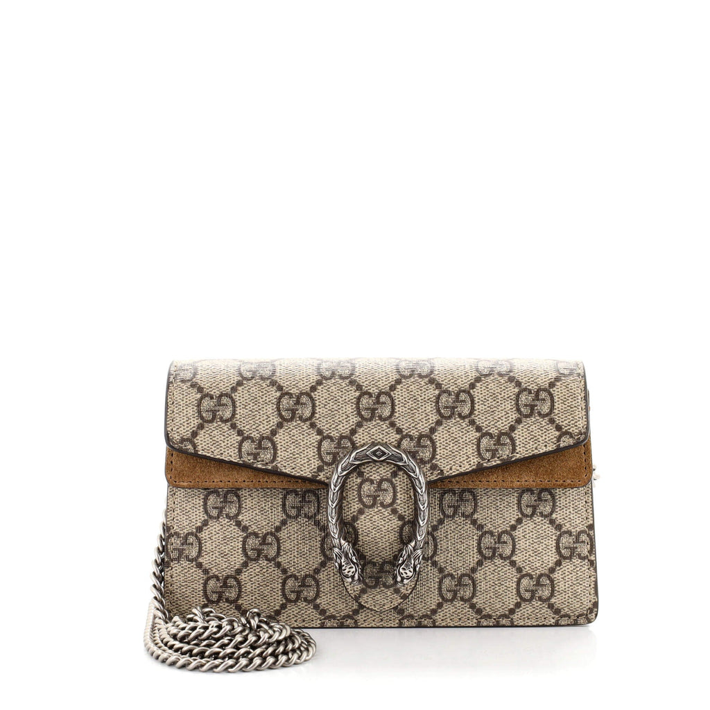 Dionysus Bag GG Coated Canvas Super Mini