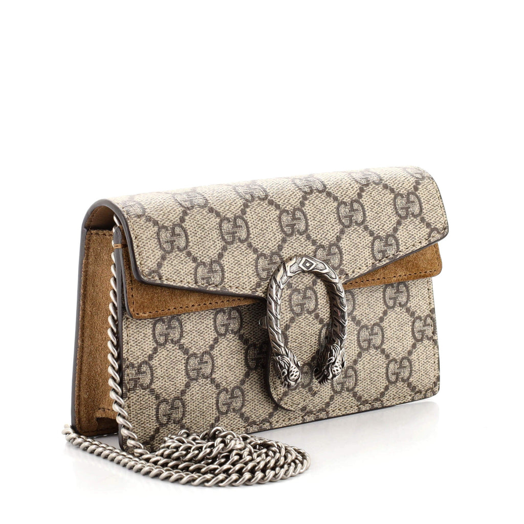 Dionysus Bag GG Coated Canvas Super Mini
