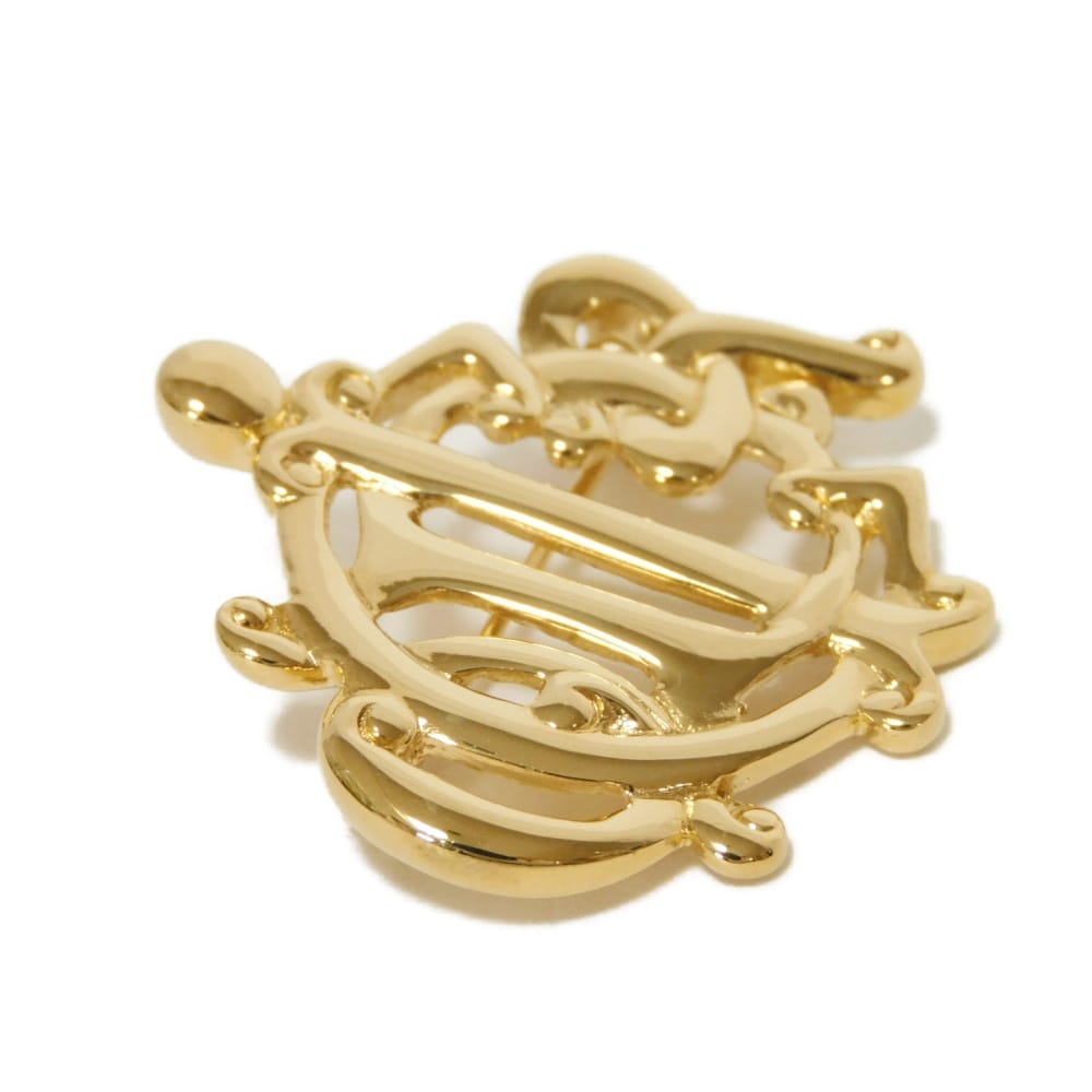 Dior CD Logo Emblem Brooch