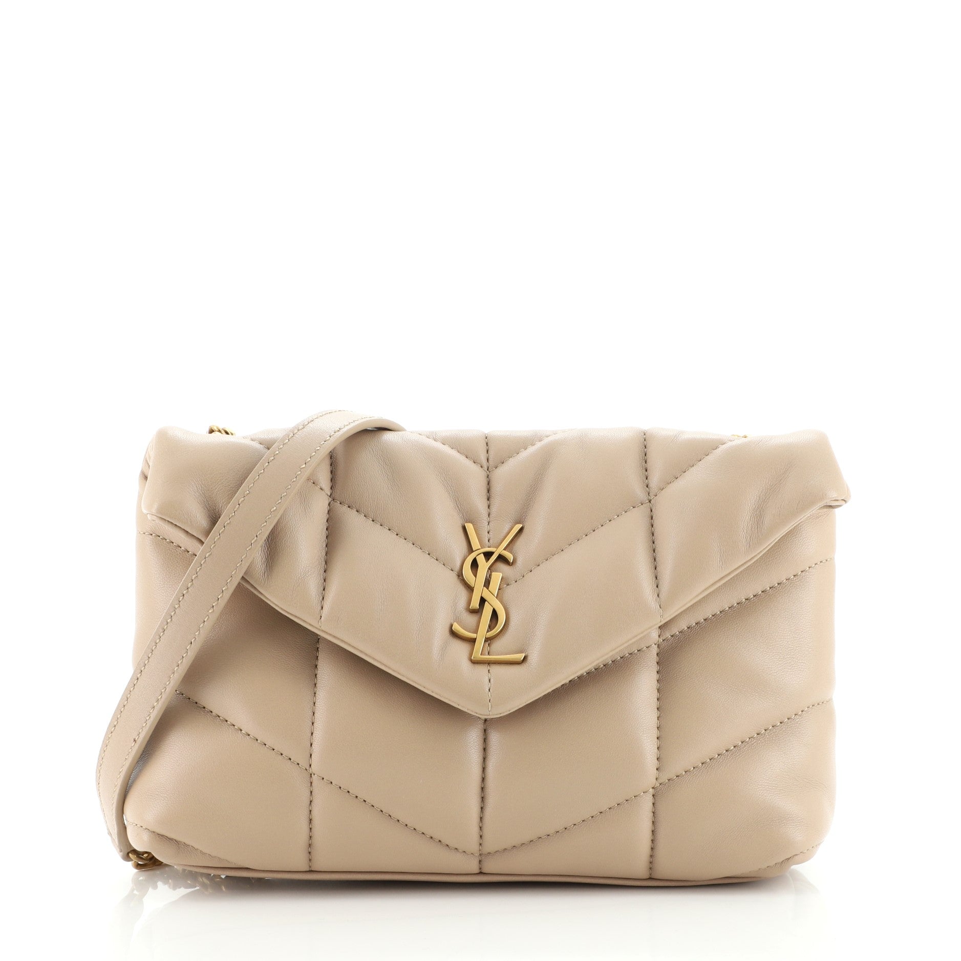 LouLou Puffer Shoulder Bag Quilted Leather Mini