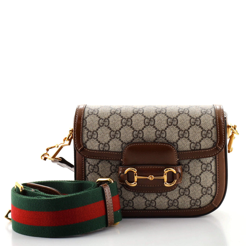 Horsebit 1955 Shoulder Bag GG Coated Canvas Mini
