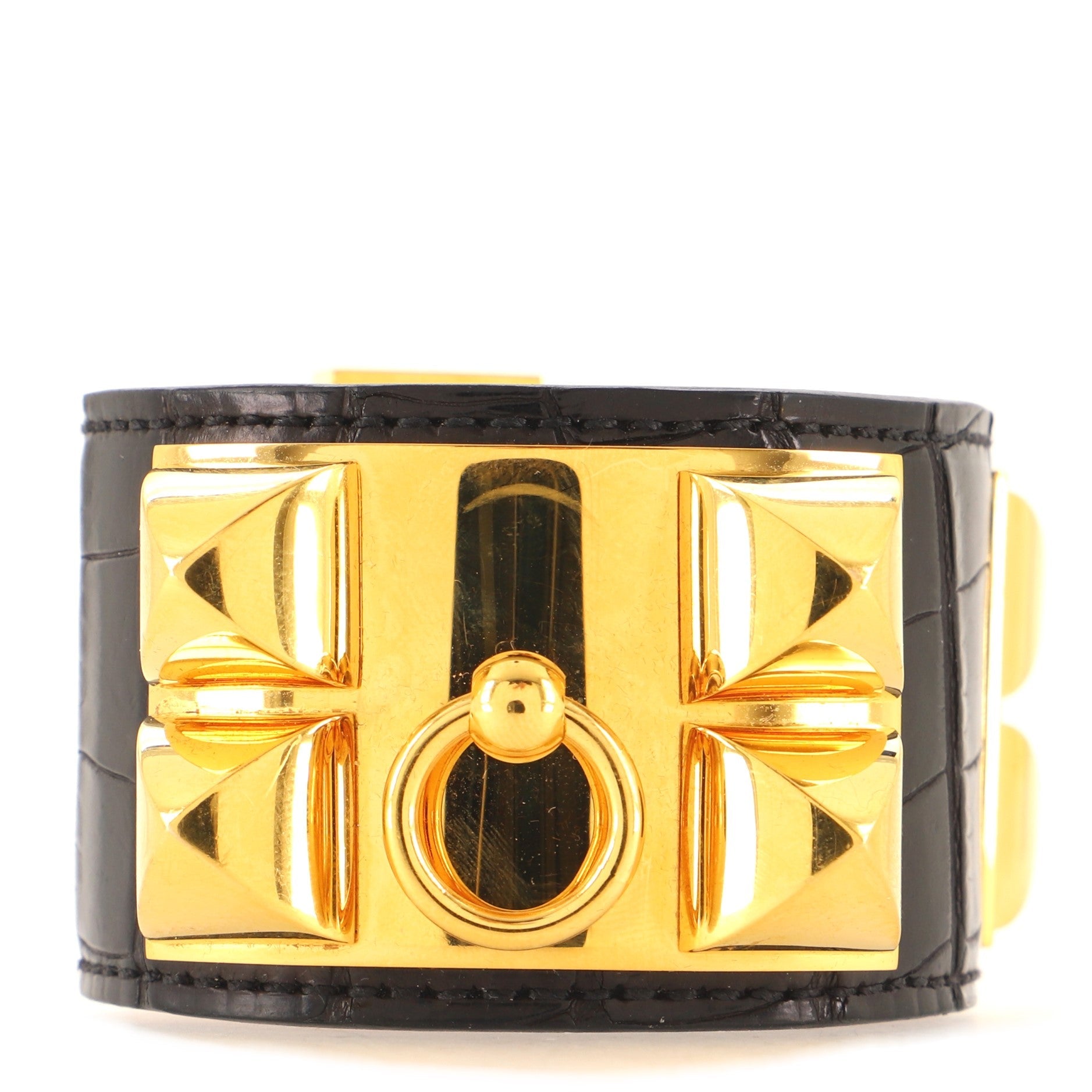 Collier de Chien Bracelet Porosus Crocodile