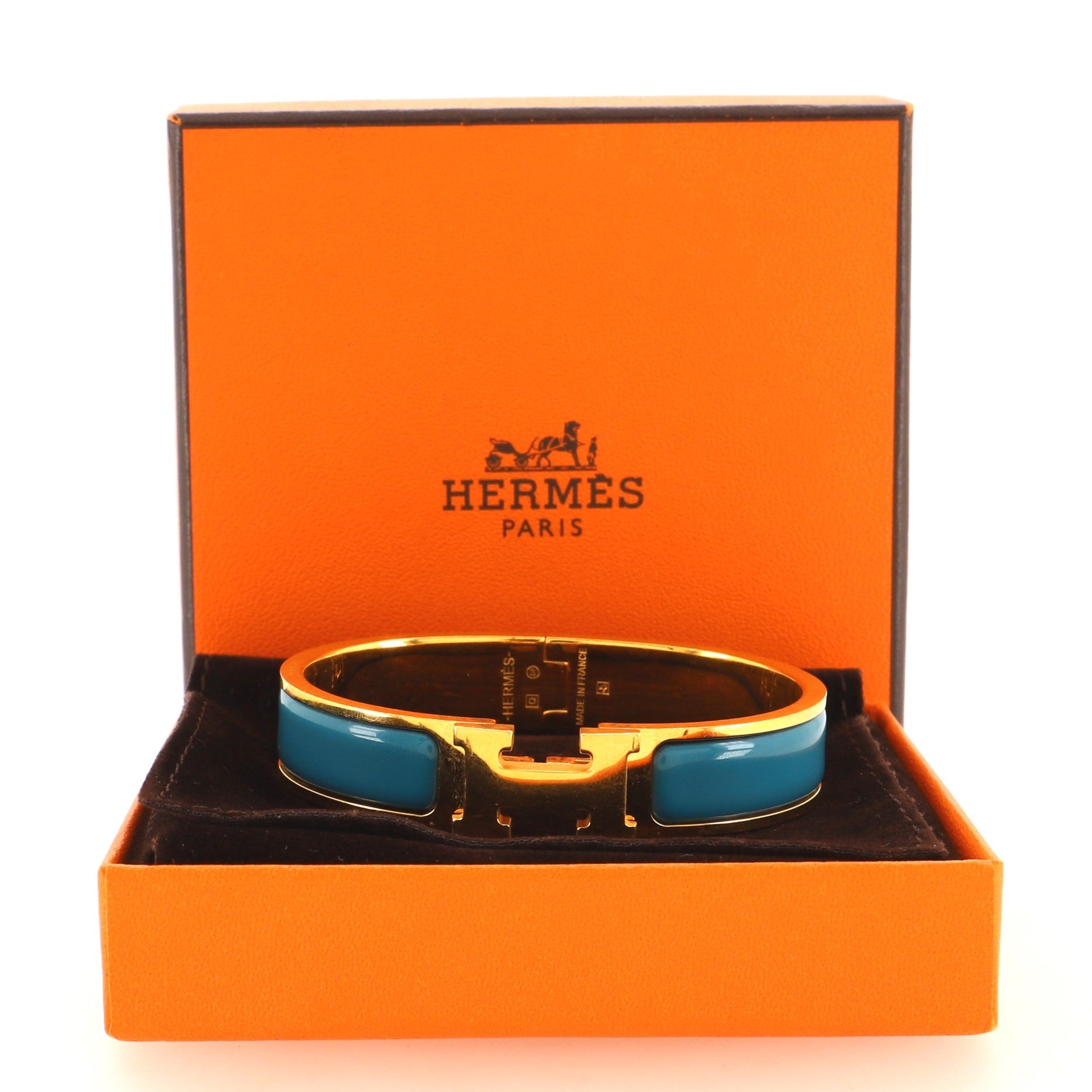 Clic H Bracelet Enamel Narrow