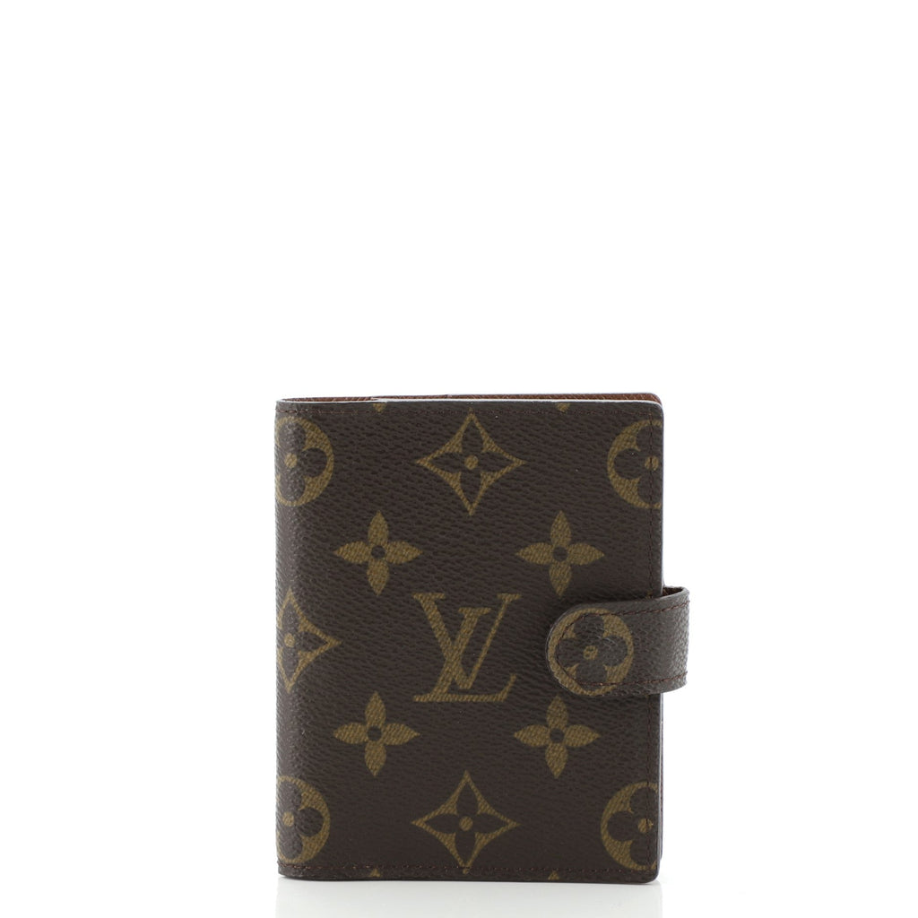 Agenda Cover Monogram Canvas Mini