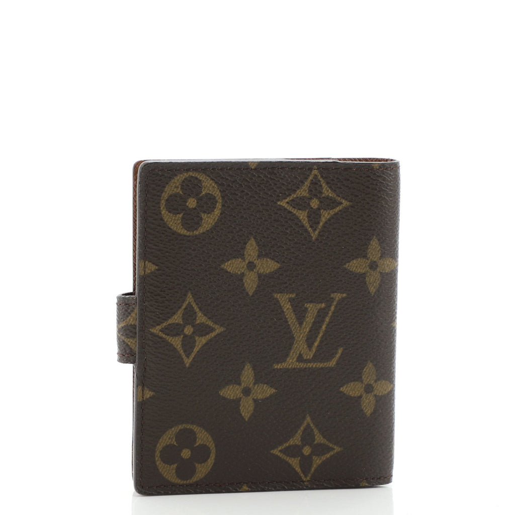 Agenda Cover Monogram Canvas Mini