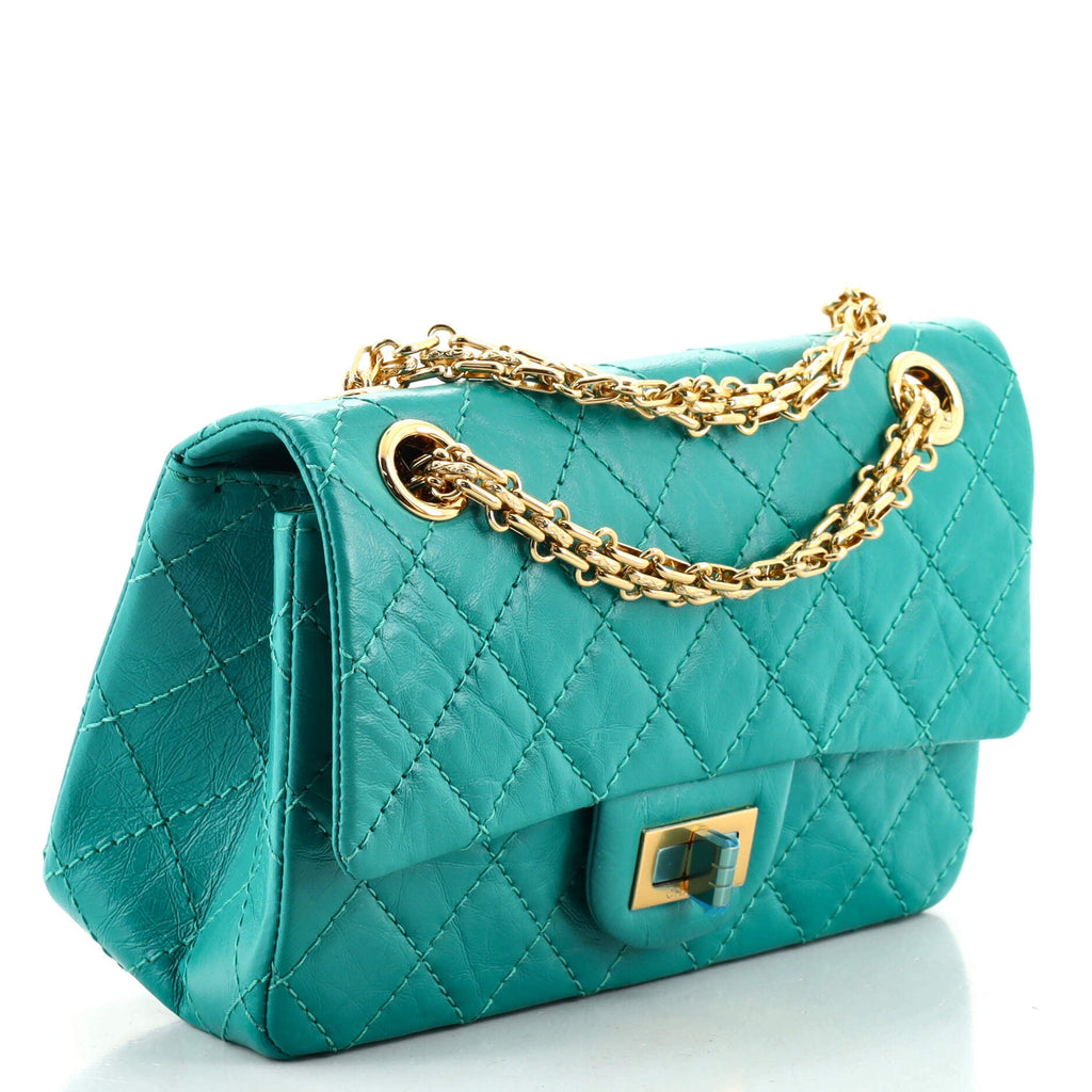 Reissue 2.55 Flap Bag Quilted Aged Calfskin Mini