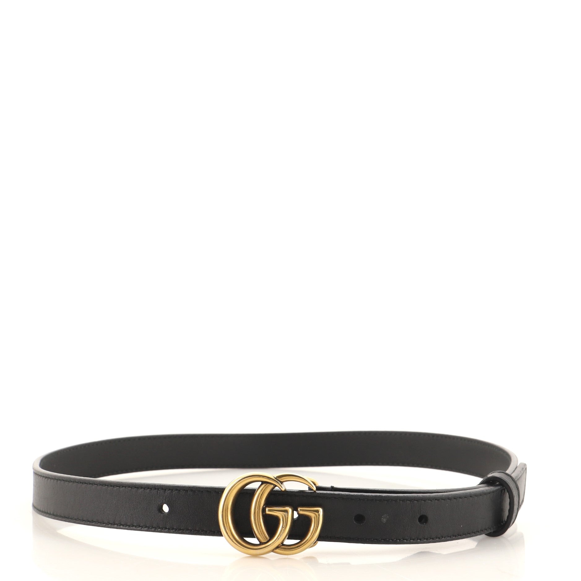 GG Marmont Belt Leather Thin 70