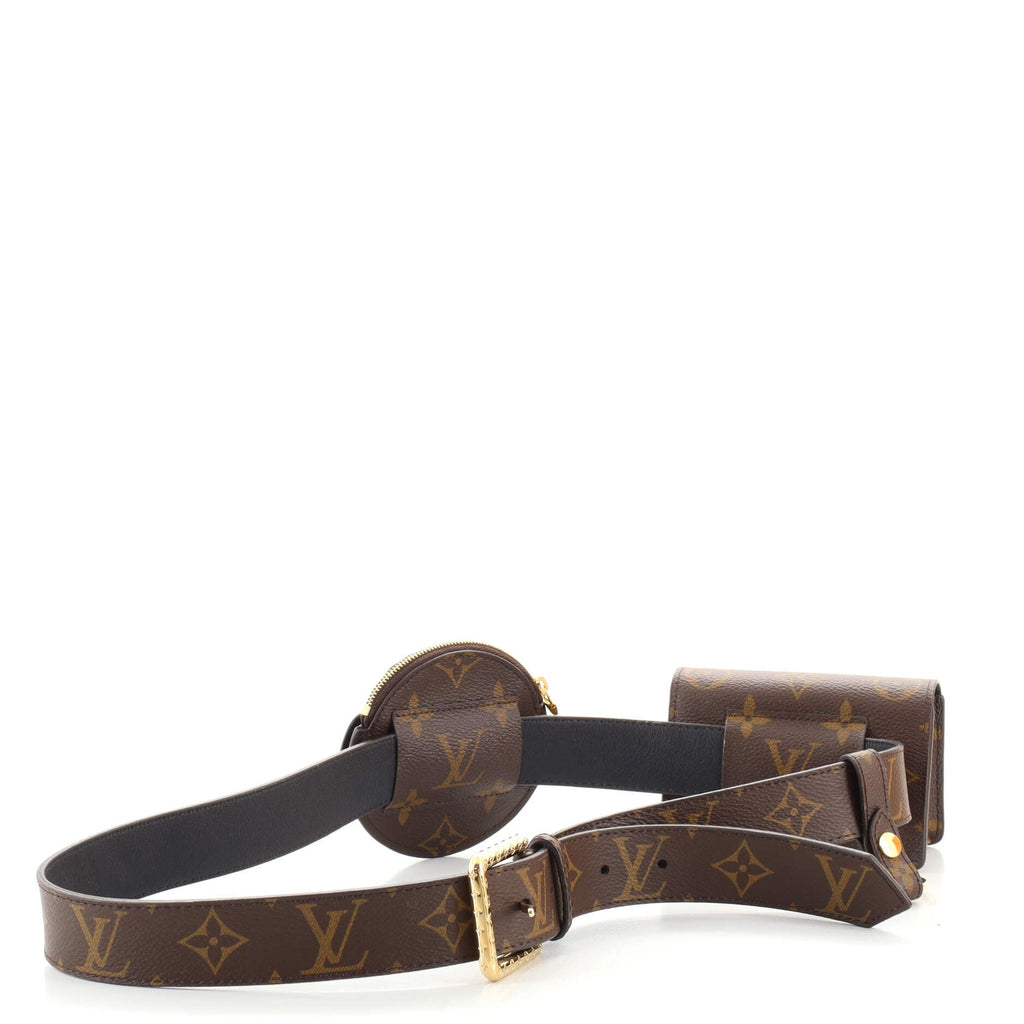 Daily Multi Pocket Belt Monogram Canvas Medium 90