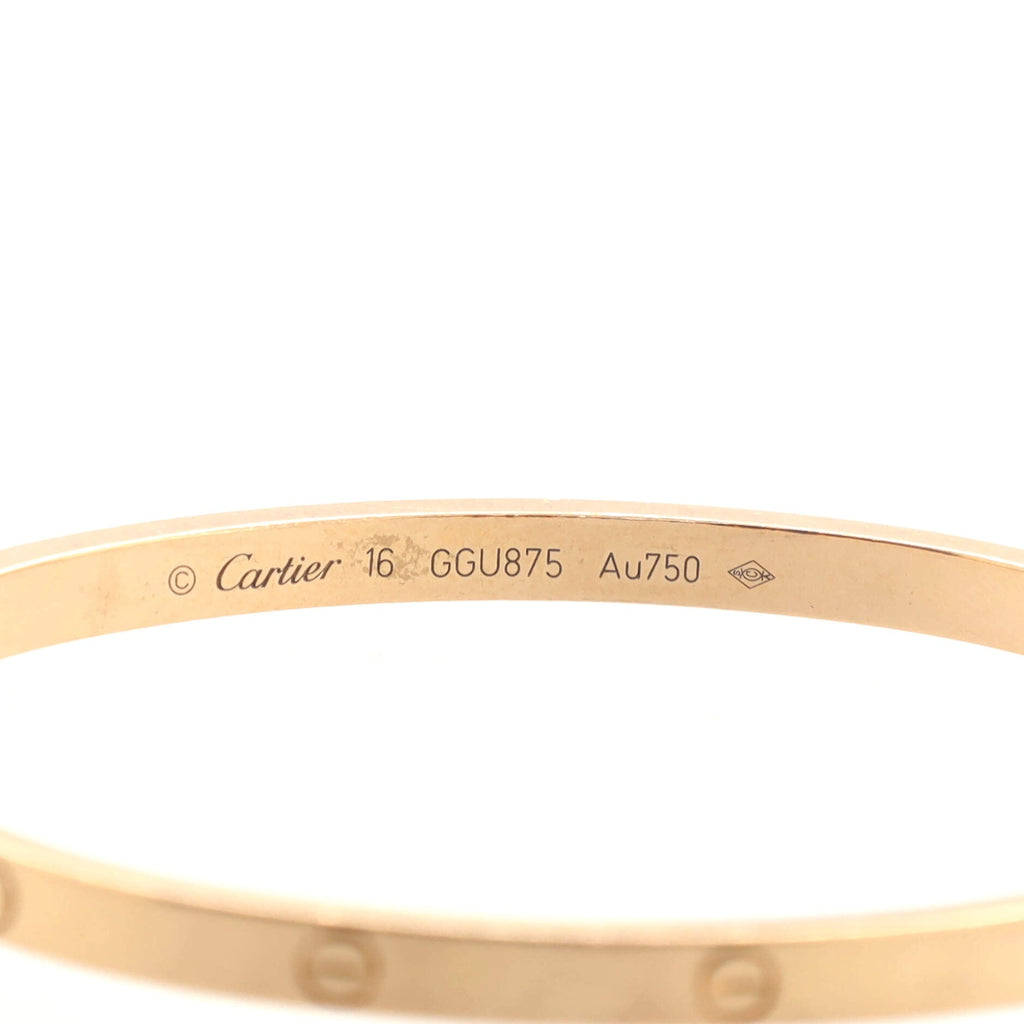 Love Bracelet 18K Rose Gold Small