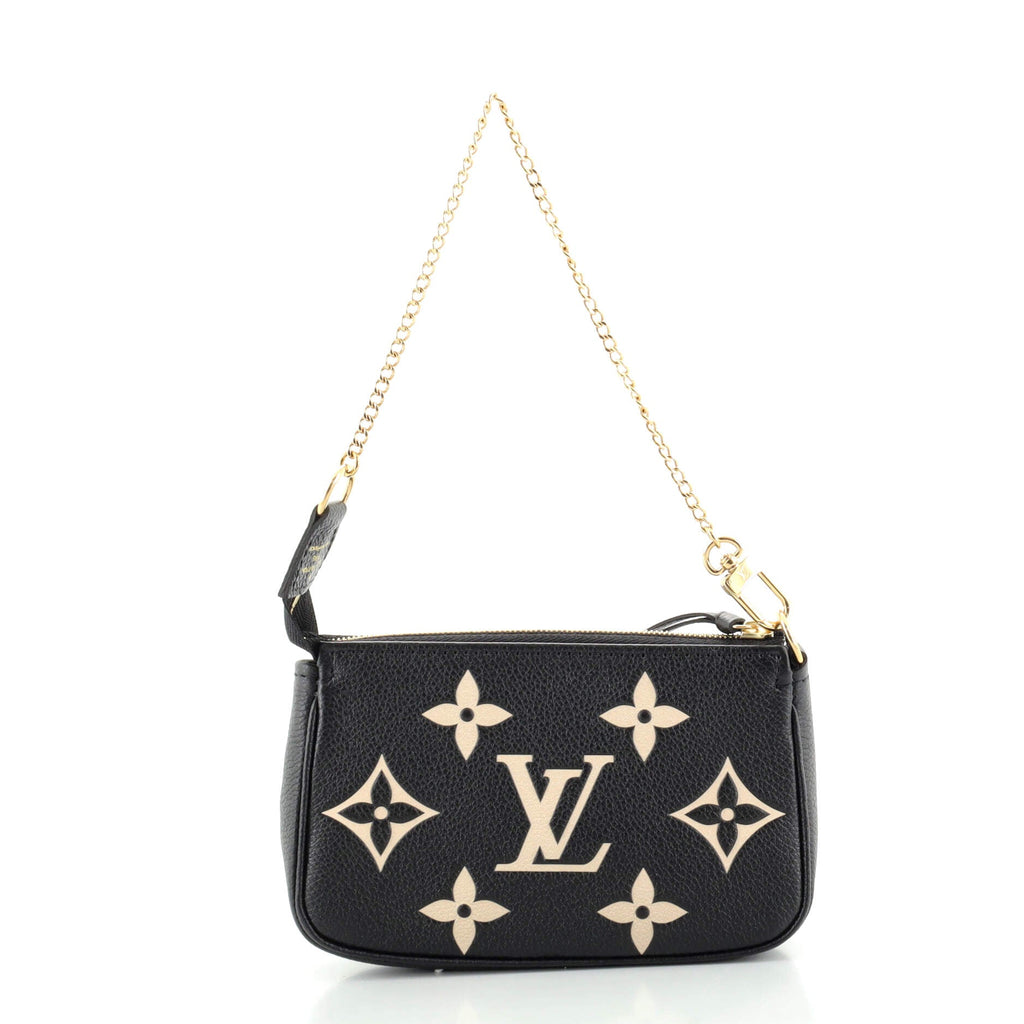 Pochette Accessoires Bicolor Monogram Empreinte Giant Mini