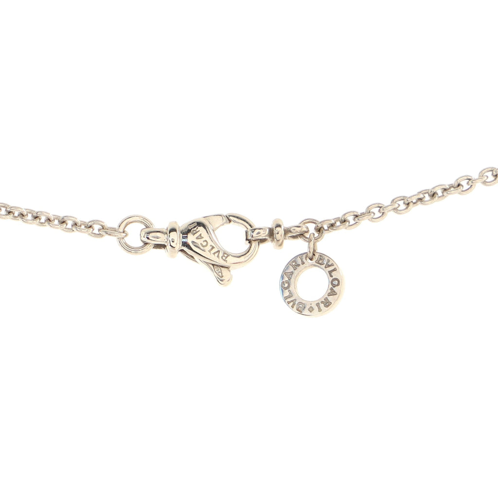 Latin Cross Necklace 18K White Gold and Diamonds