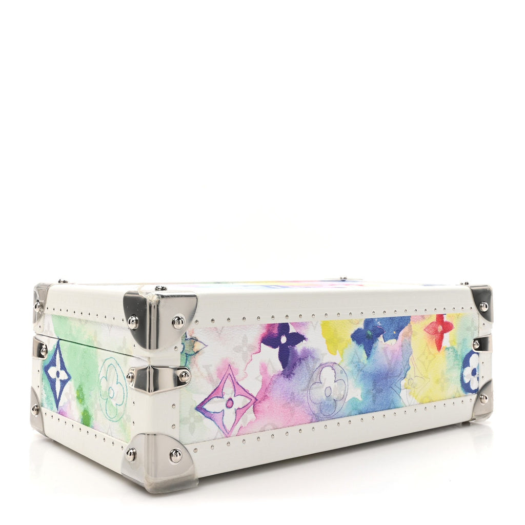 Monogram Watercolor Coffret 8 Watch Case Multicolor