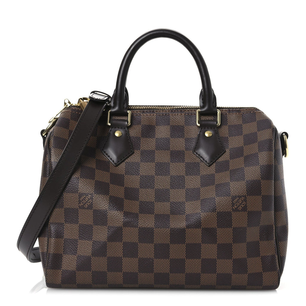 Damier Ebene Speedy Bandouliere 25
