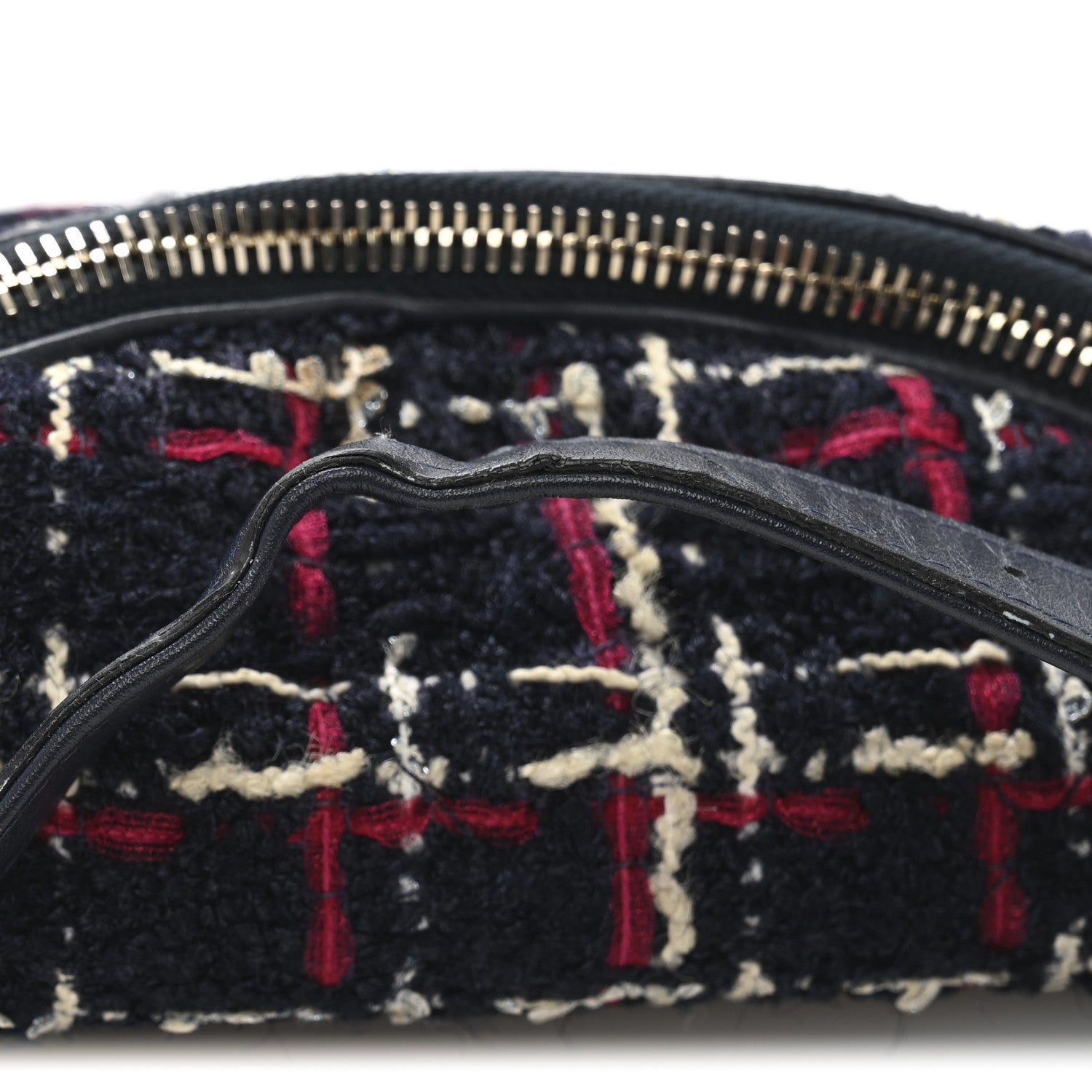 Tweed Quilted Chain 20s Signe Waist Bag Multicolor