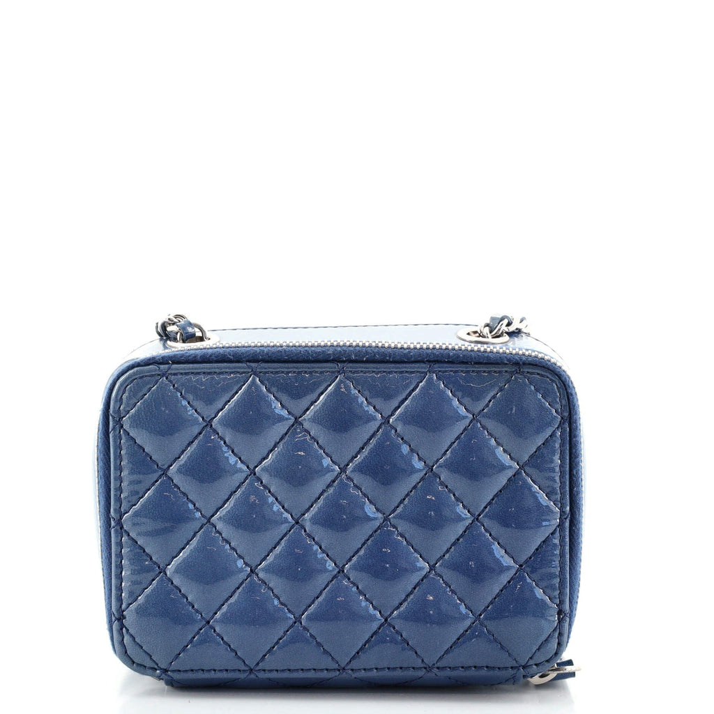 Pocket Box Camera Case Quilted Patent Mini