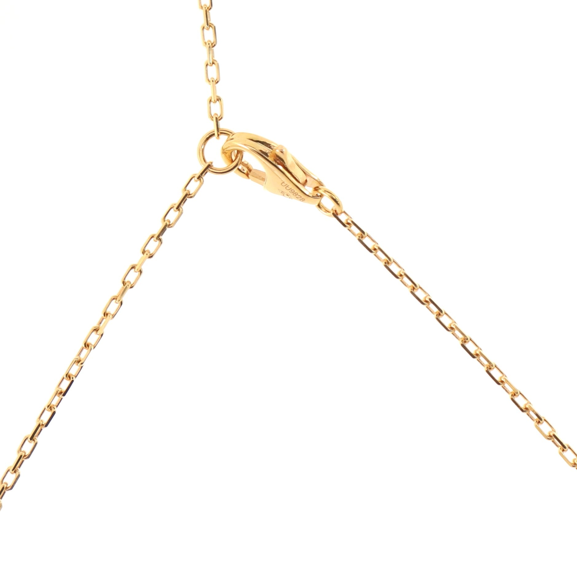 Cartier D'Amour 1 Pink Sapphire Necklace 18K Rose Gold